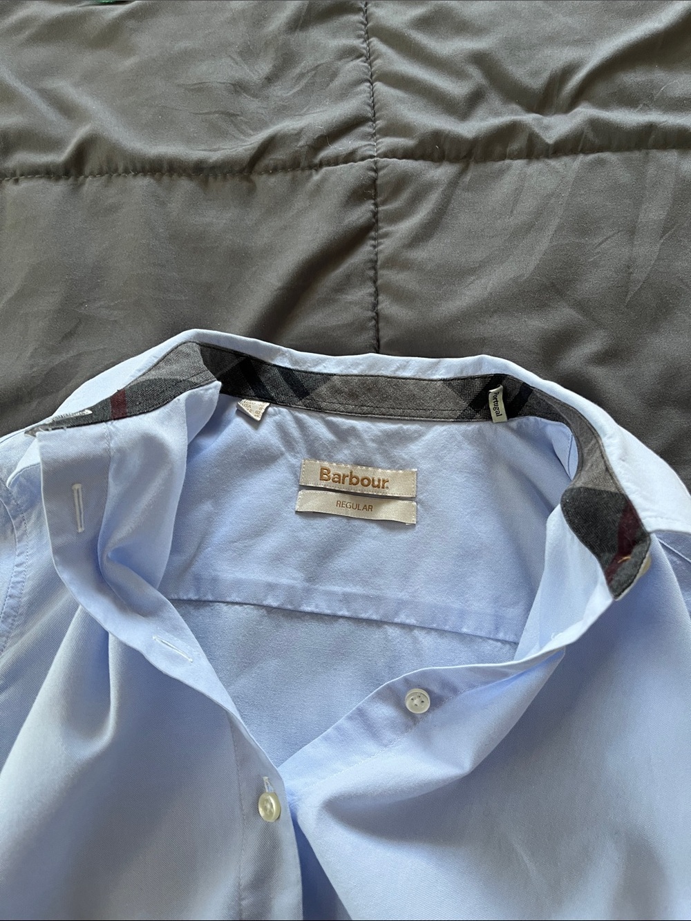 Barbour Set of 2 Shirts Pink & Blue Sz6 - Picture 15 of 16